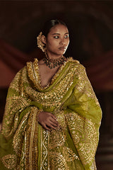 Aliya Sona Anarkali Set With Dupatta
