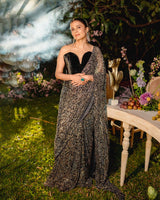 Midnight Frost Drape Set