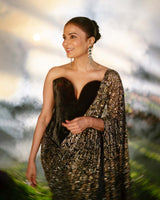 Midnight Frost Drape Set