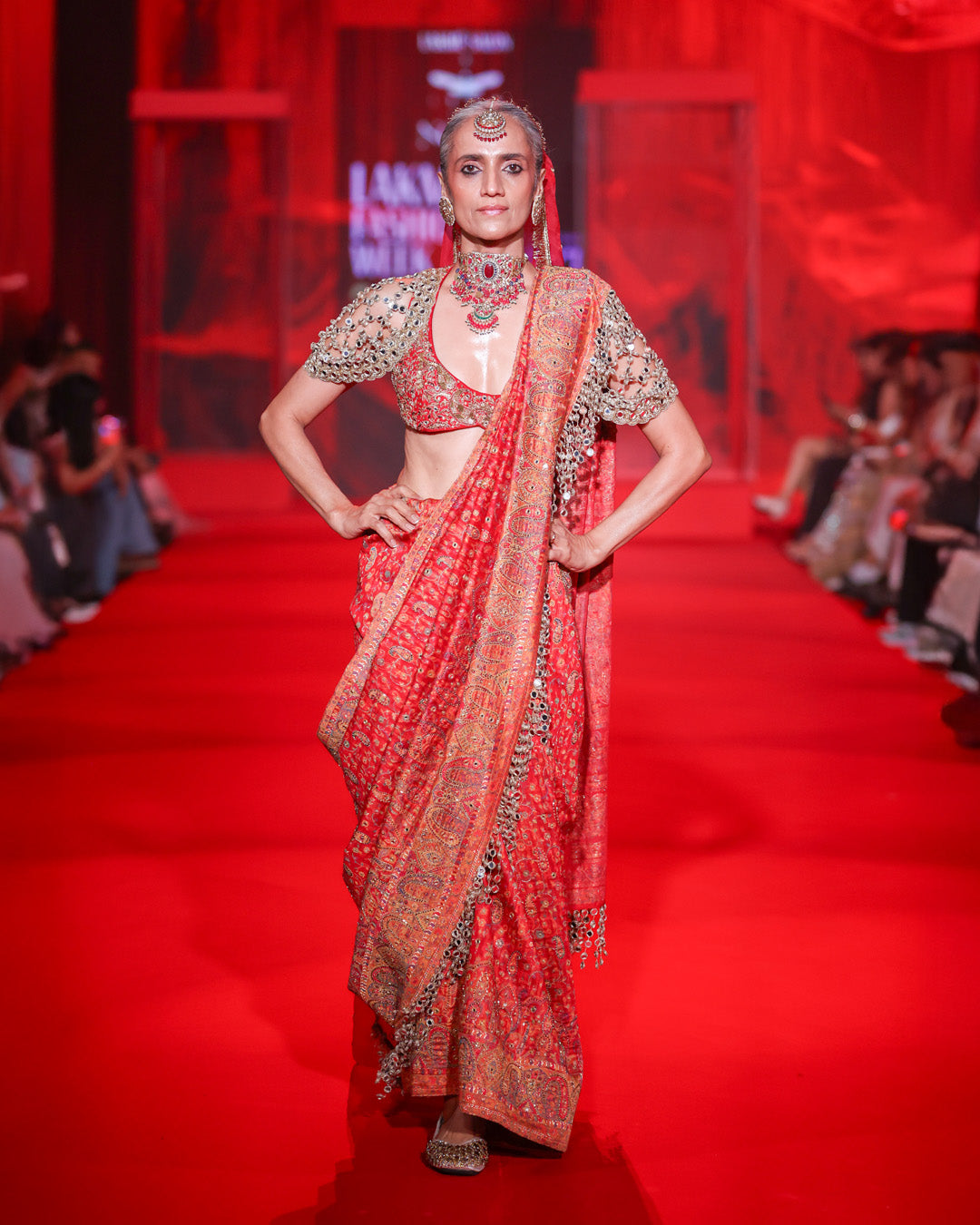 Agni Jamawaar Saree Set