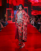 Vilasini Jacket and Skirt Set