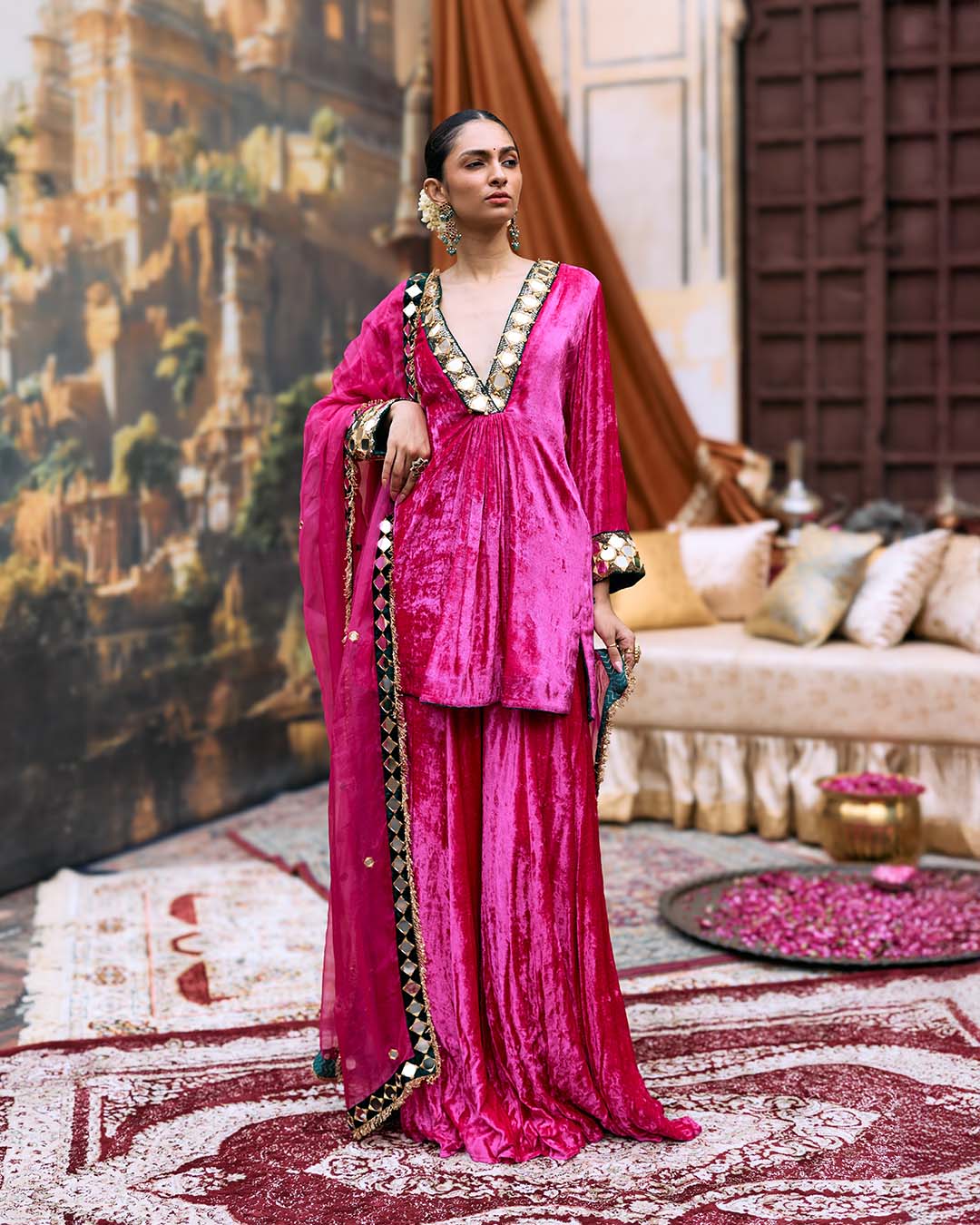 Gulaab Makhmal Khayal Suit