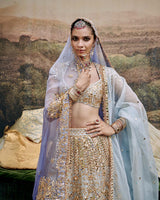 Khwab Sitara Lehenga and Veil
