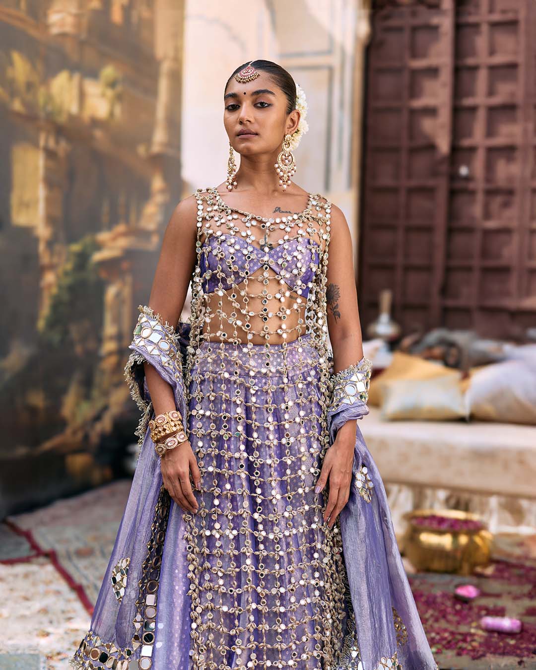 Prabha Lehenga Set with Dupatta