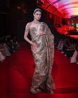 Rangrekha Saree Set