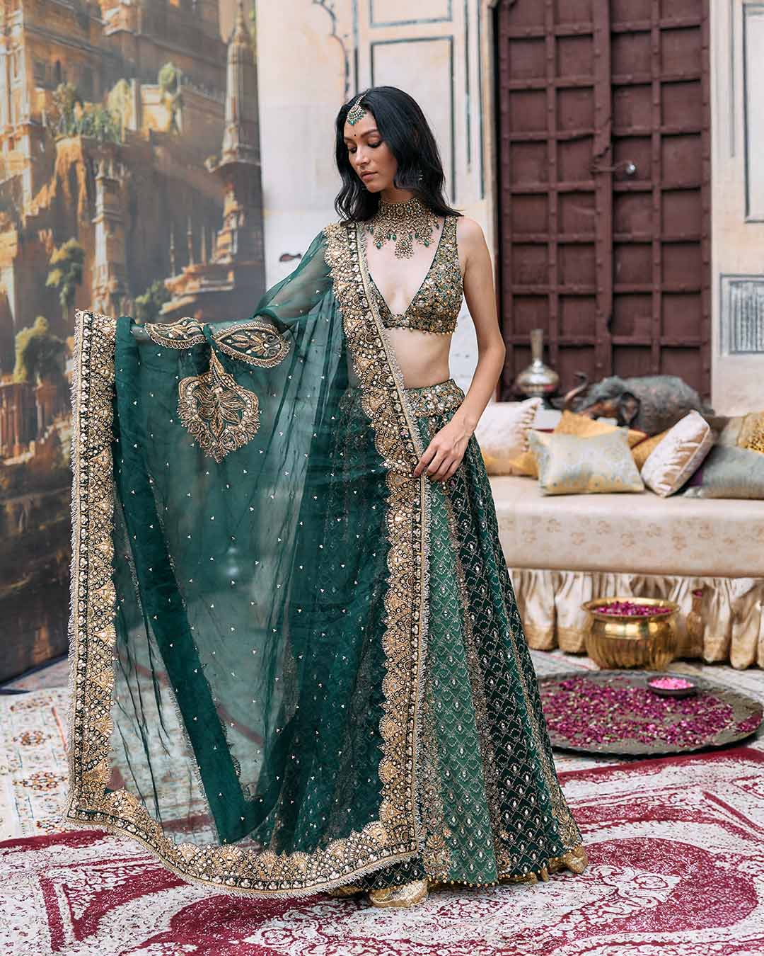 Vaidurya Lehenga Set