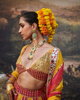 Padma Peet Lehenga