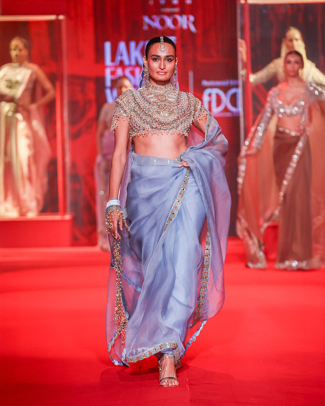 Neelambara Saree Set