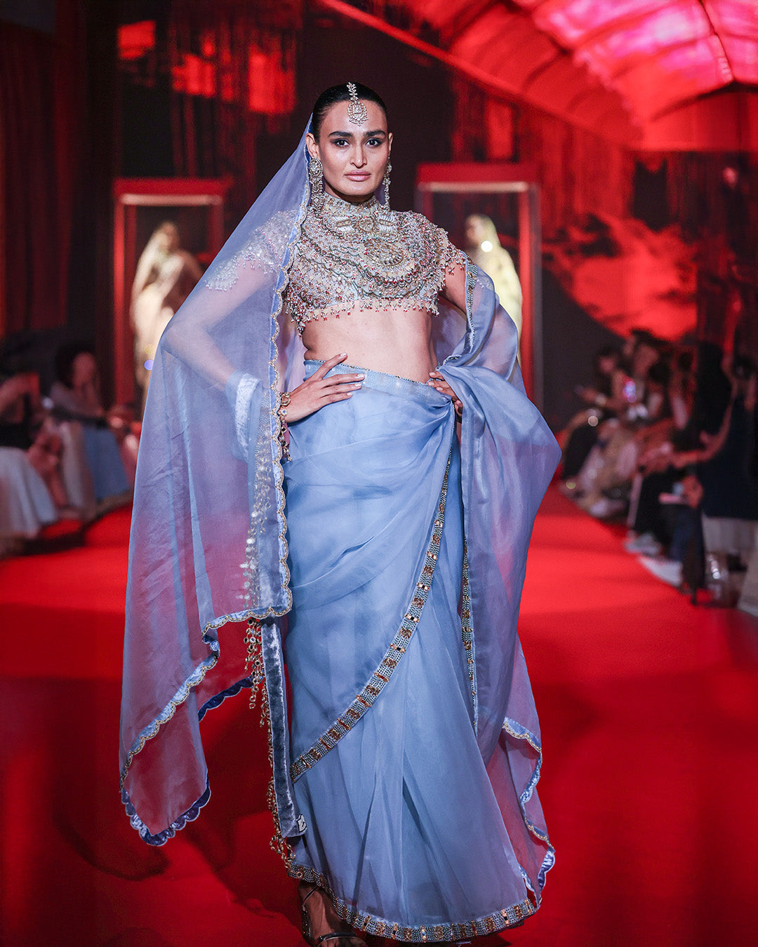 Neelambara Saree Set