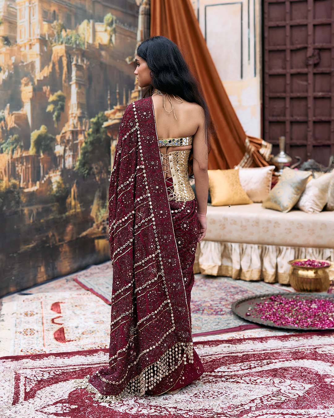 Mekhala Saree Set