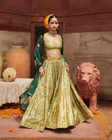 Pushp Lampi Lehenga