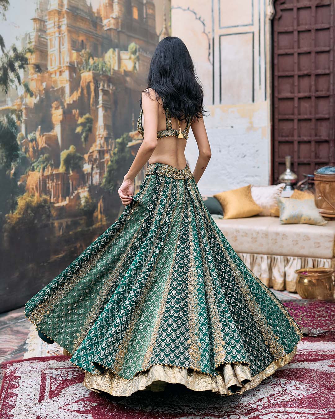Vaidurya Lehenga Set