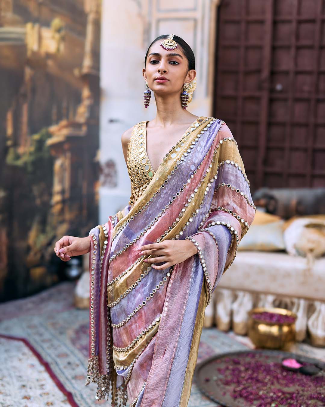 Rangmala Saree Set