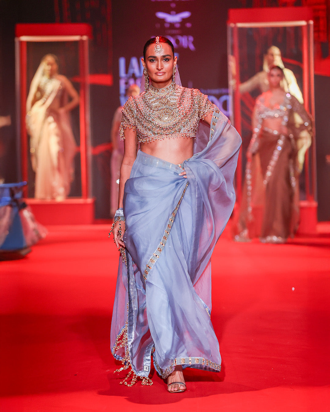 Neelambara Saree Set