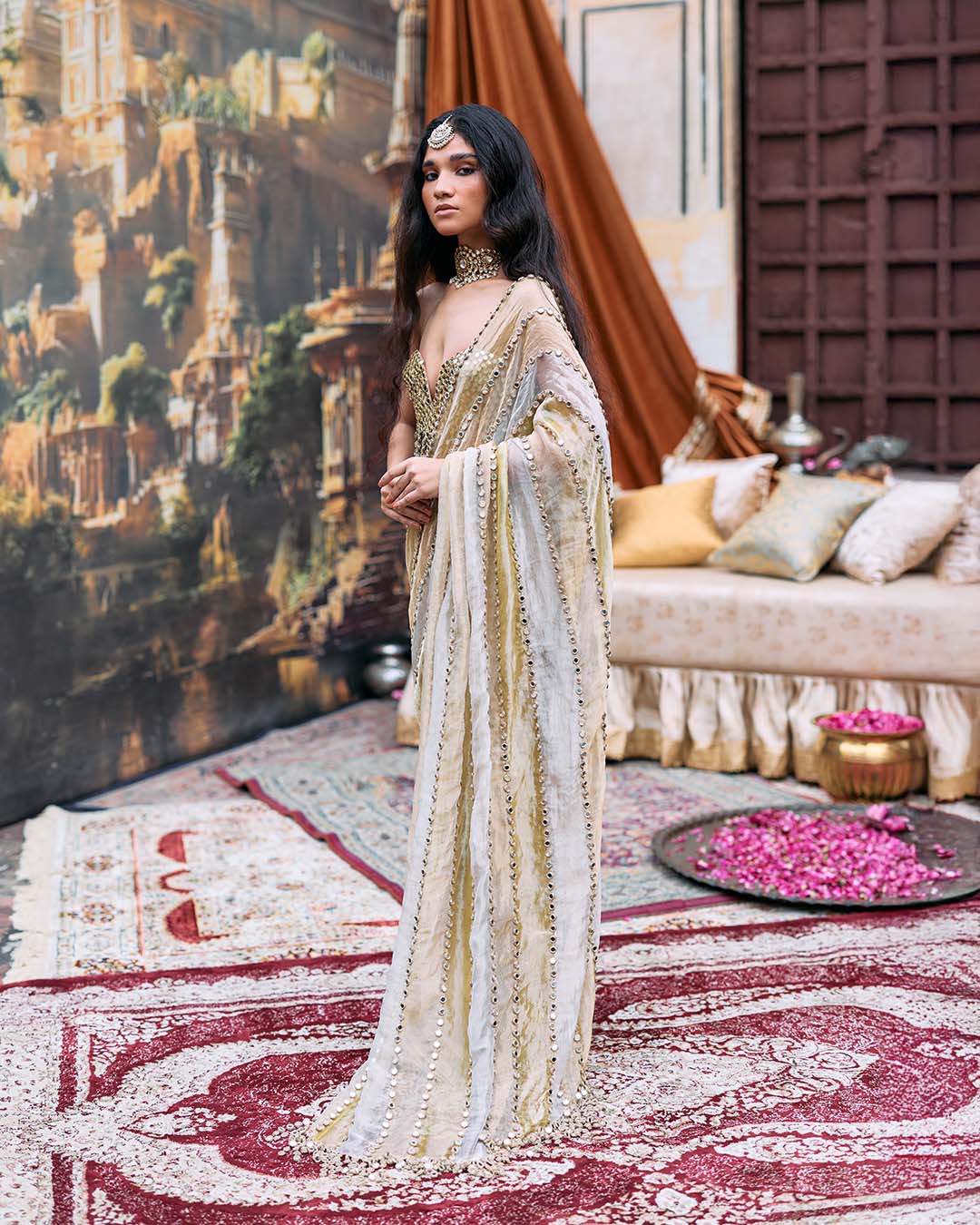 Kanakjyoti Saree Set