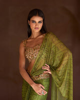 Tiaa Saree Set