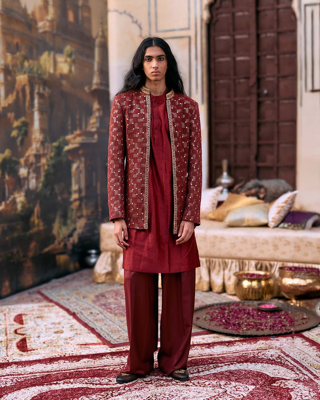 Rajang Sherwani Set