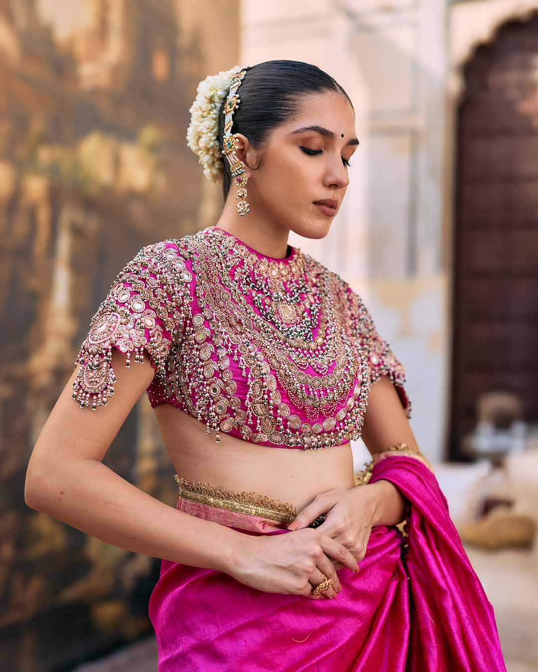Manimaya Saree Set