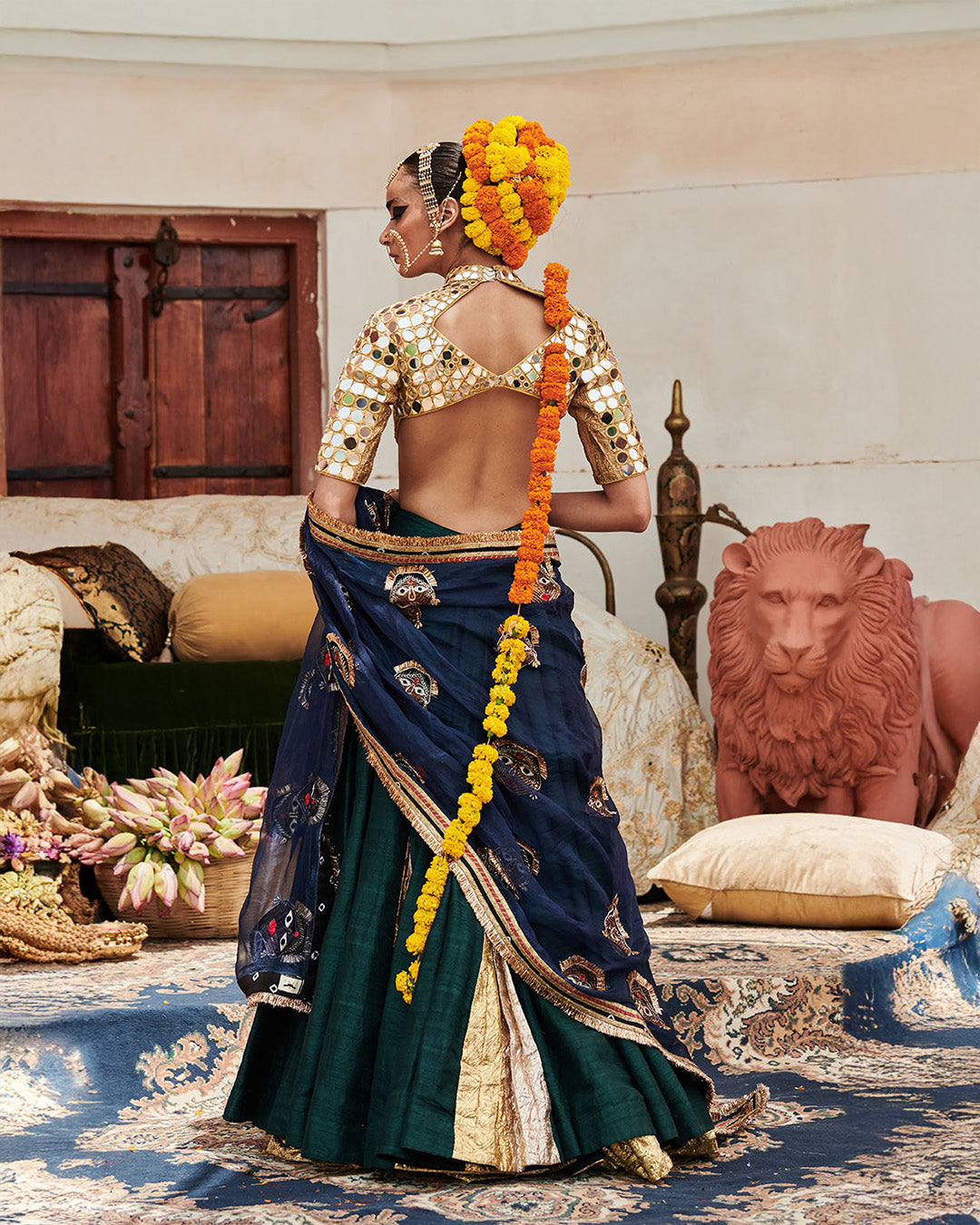Zamurd Lehenga