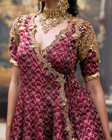 Vedi Peplum Sharara Set