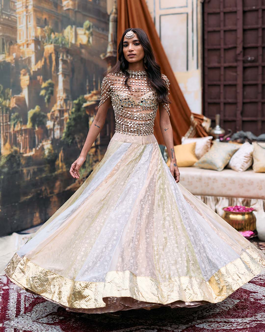 Swara Lehenga Set-B