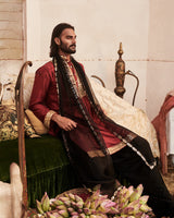 Naqsh Kurta Set and Stole
