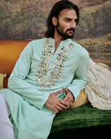 Aasmani Kurta Set