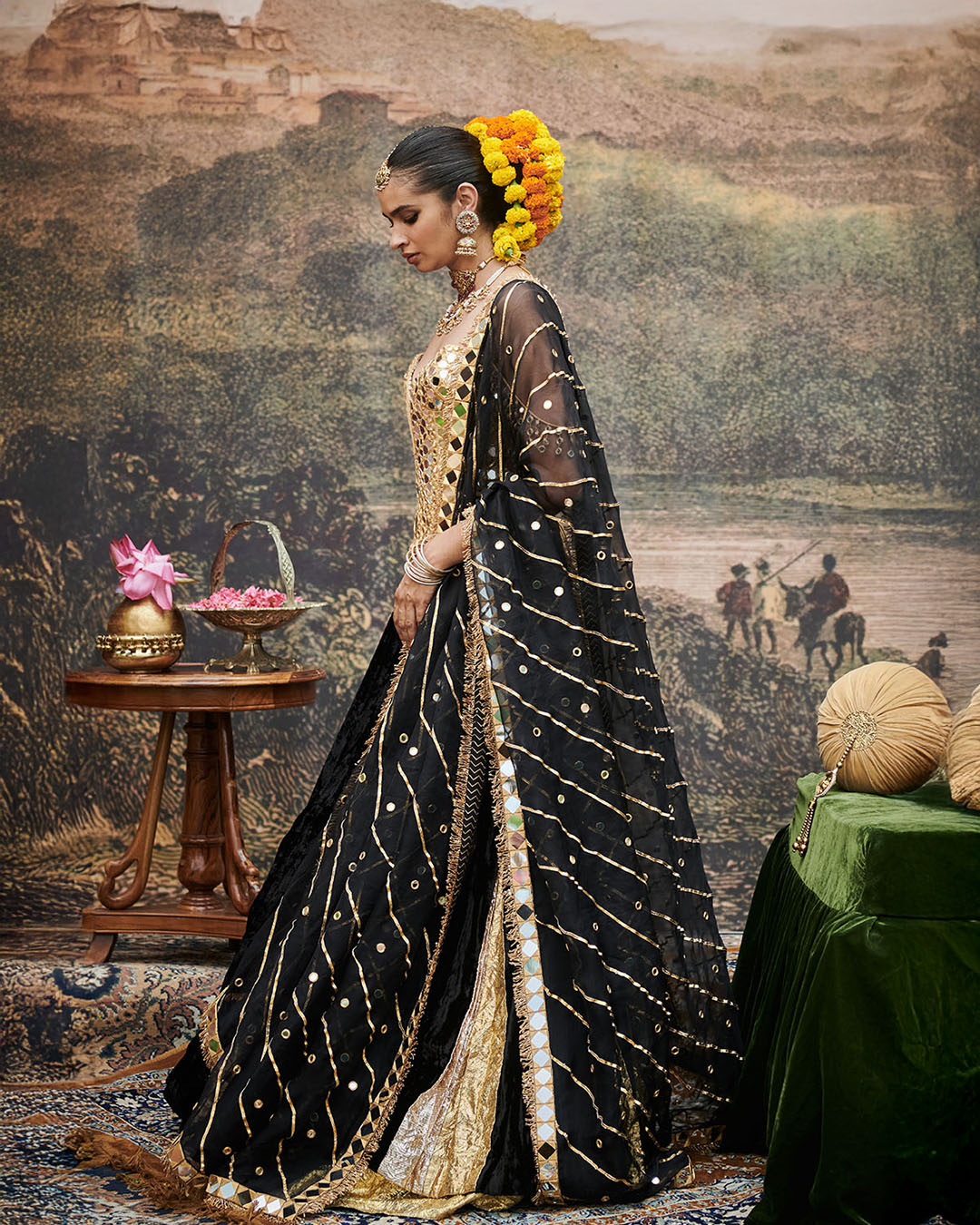 Surmayi Lehenga