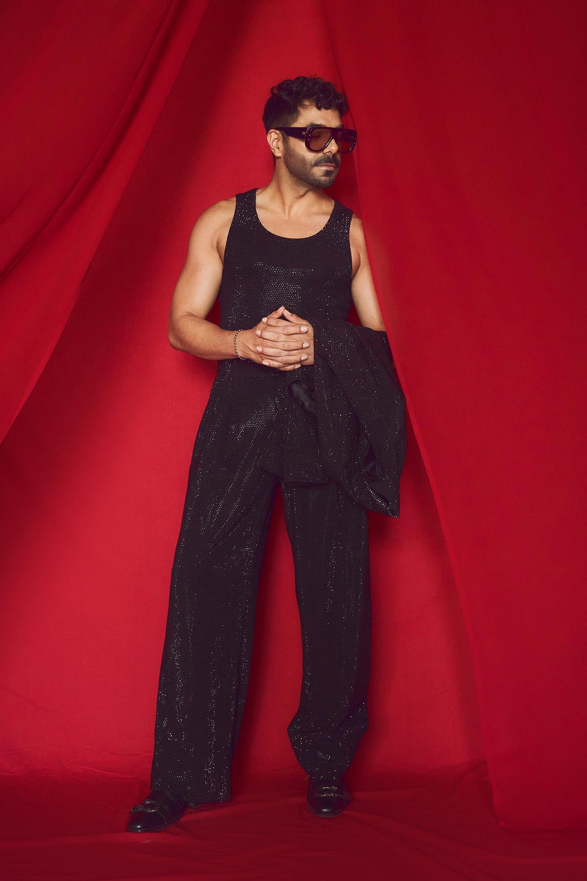 Aparshakti Khurana in Viper Bomber Set