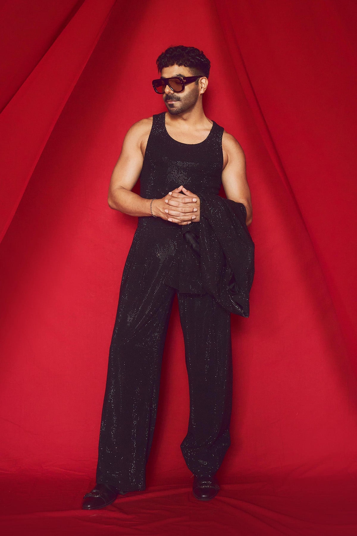 Aparshakti Khurana in Viper Bomber Set