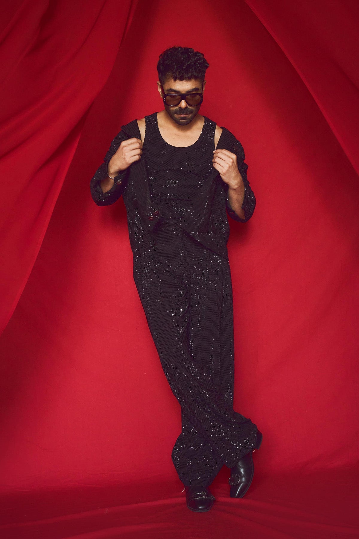 Aparshakti Khurana in Viper Bomber Set