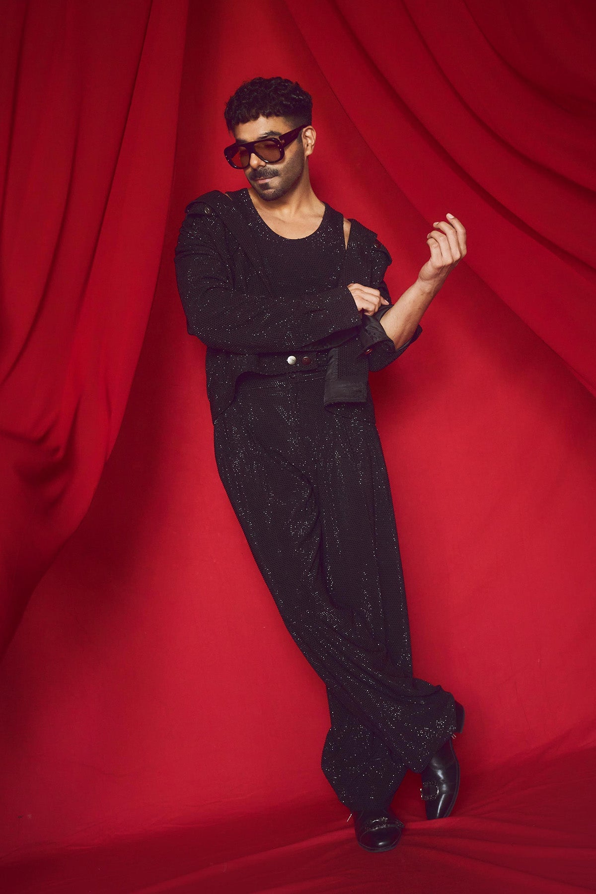 Aparshakti Khurana in Viper Bomber Set