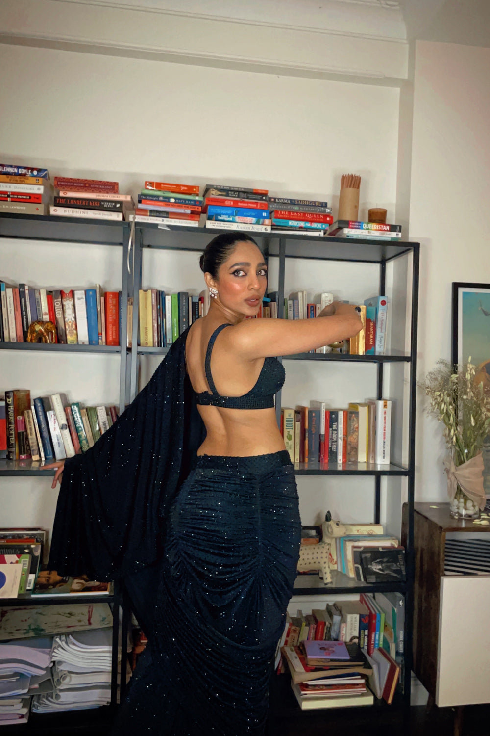 Sobhita Dhulipala in Luna Saree Set