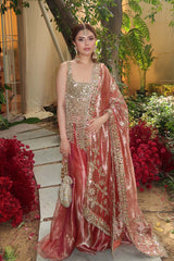 Muskan In Gulbahar Mirror Sharara Set