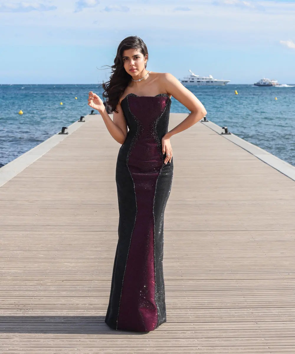 Kalyani Priyadarshan in Noire Eclipse Gown