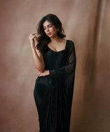 Kalyani in Noir Saree