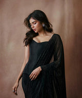 Kalyani in Noir Saree