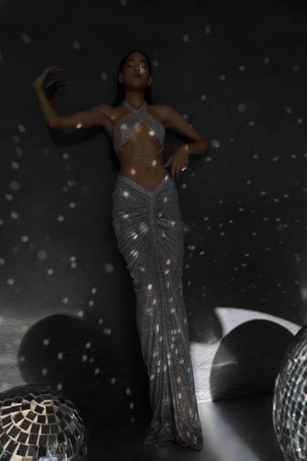 Rihana Cross Body Gown