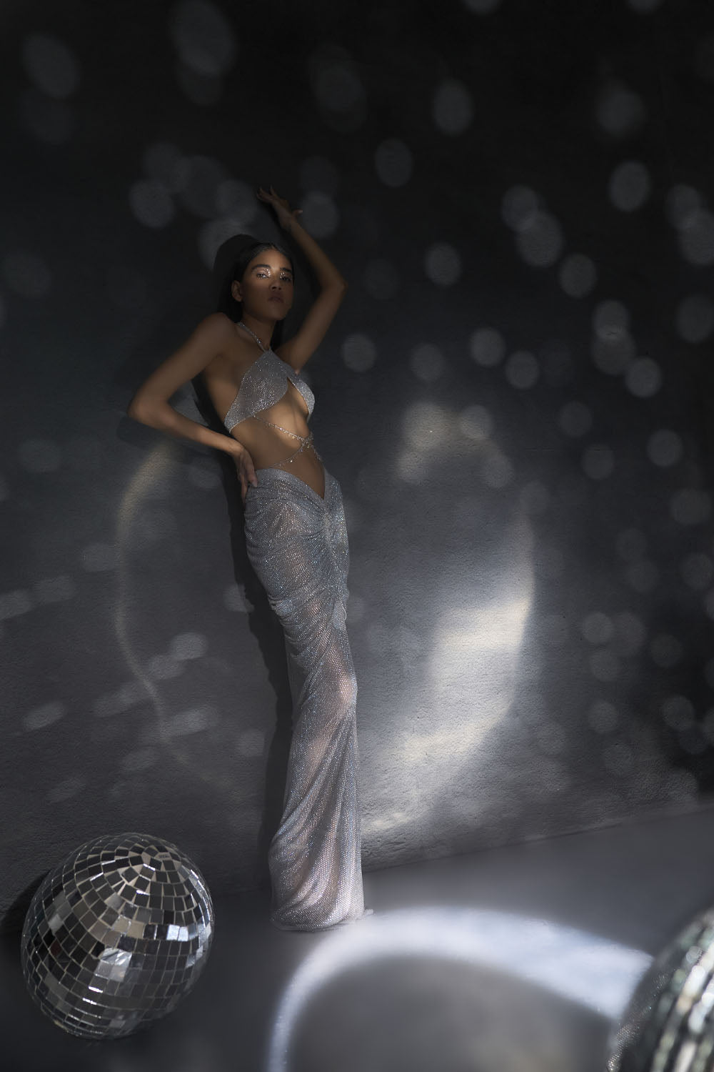 Rihana Cross Body Gown