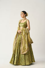 Reshmi Angoori Lehenga Set