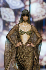 Untamed Glam Lehenga Saree