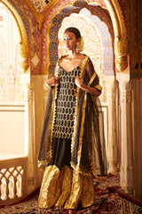 Surkh Sharara Set