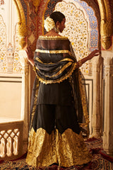 Surkh Sharara Set