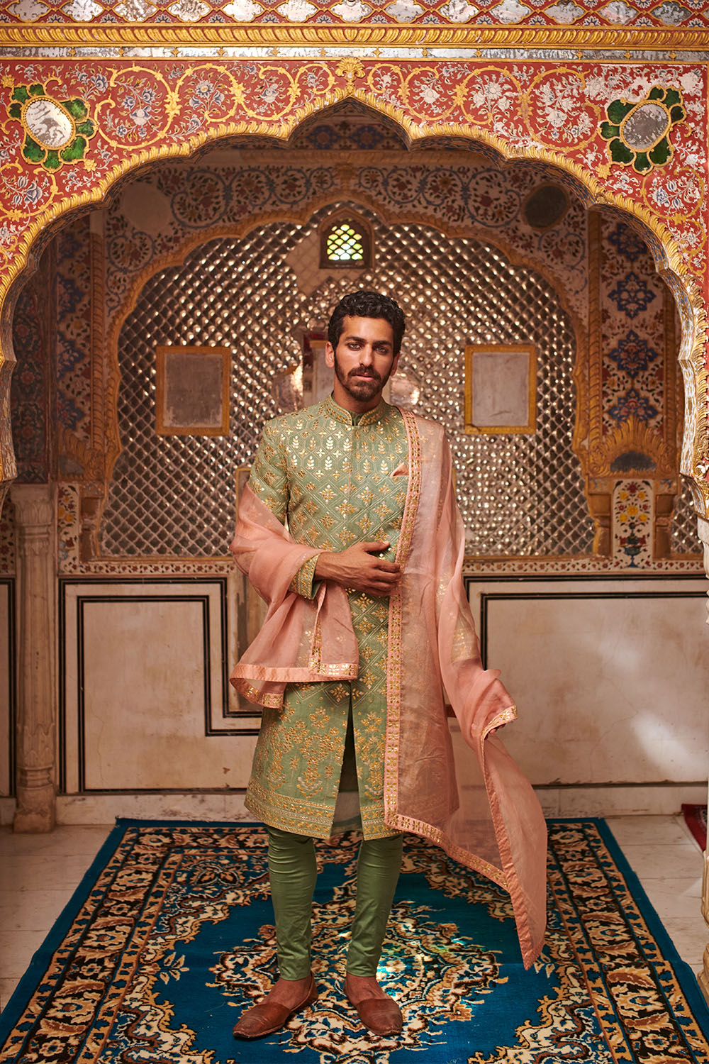 Suraj Mukhi Sherwani Set