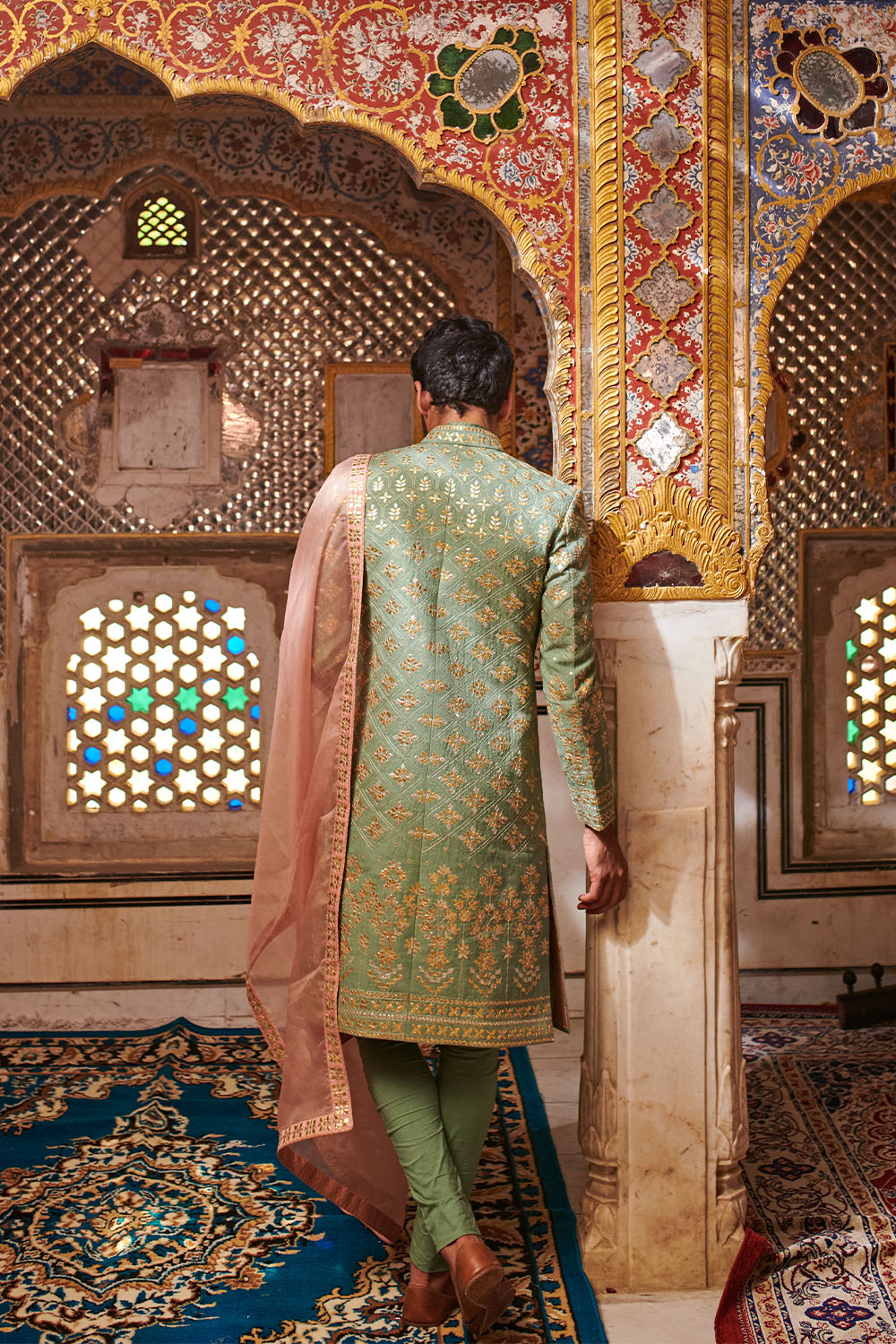 Suraj Mukhi Sherwani Set