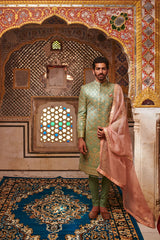 Suraj Mukhi Sherwani Set