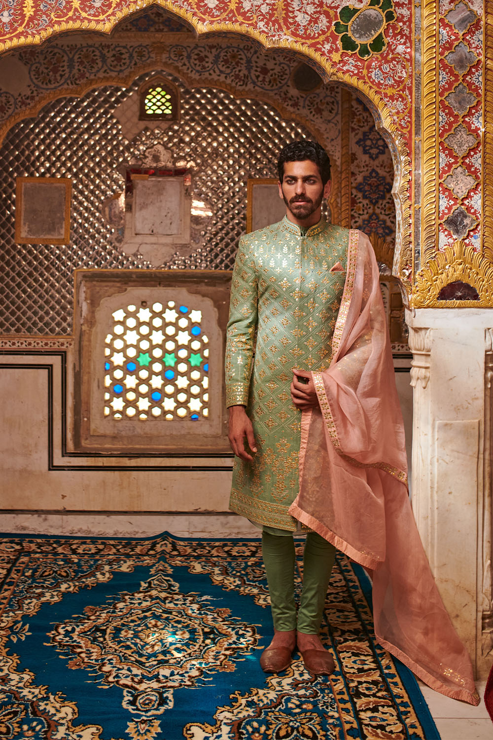 Suraj Mukhi Sherwani Set