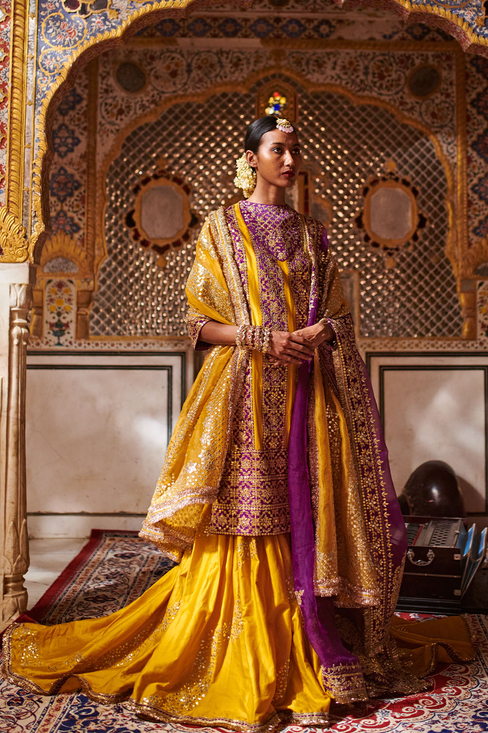 Taaber Sharara Set