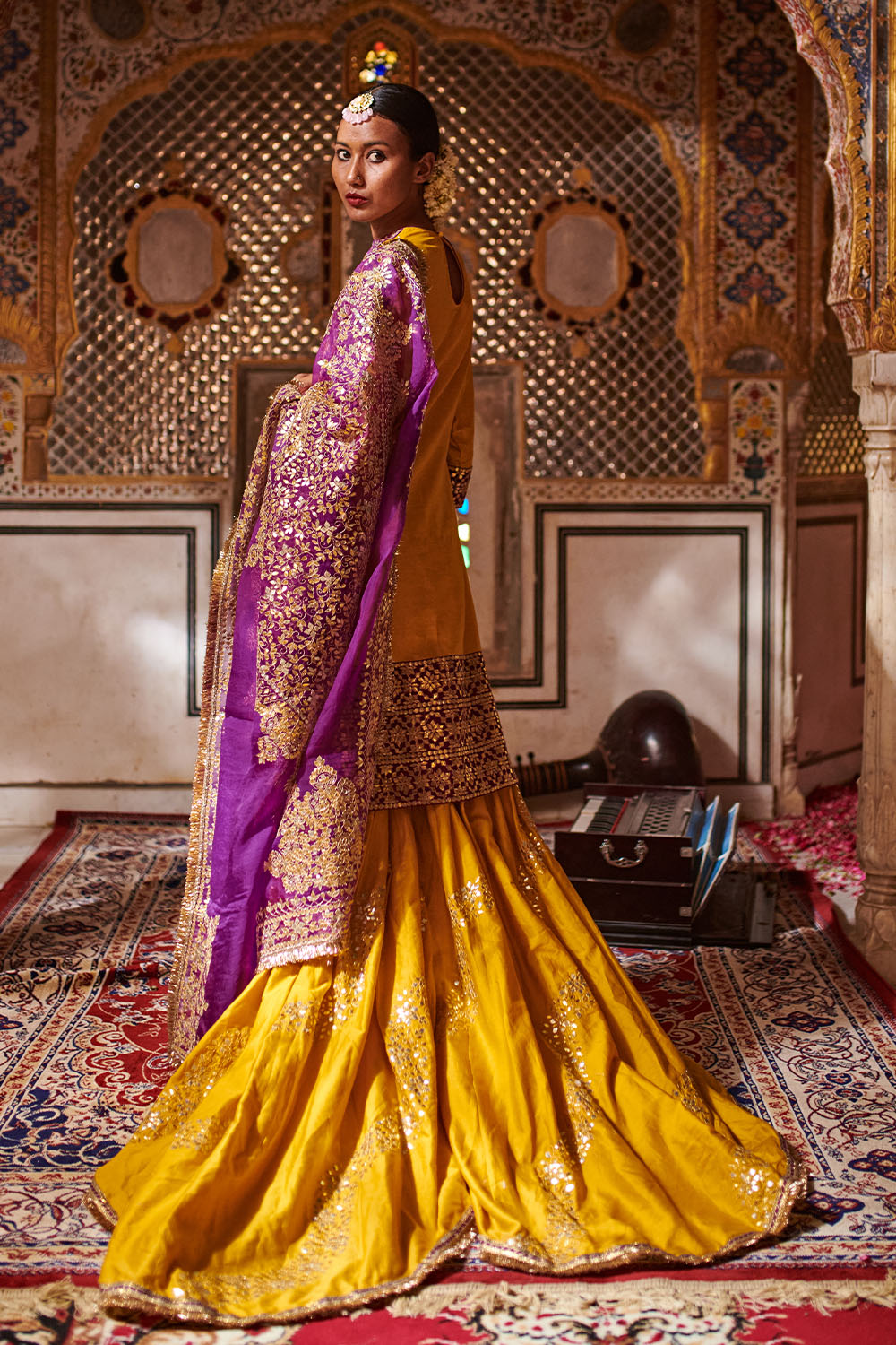 Taaber Sharara Set