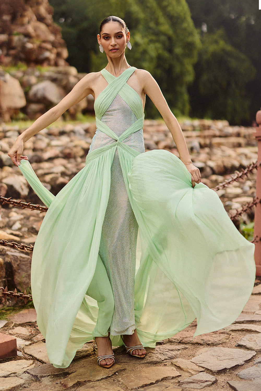 Savi Mint Green Dress